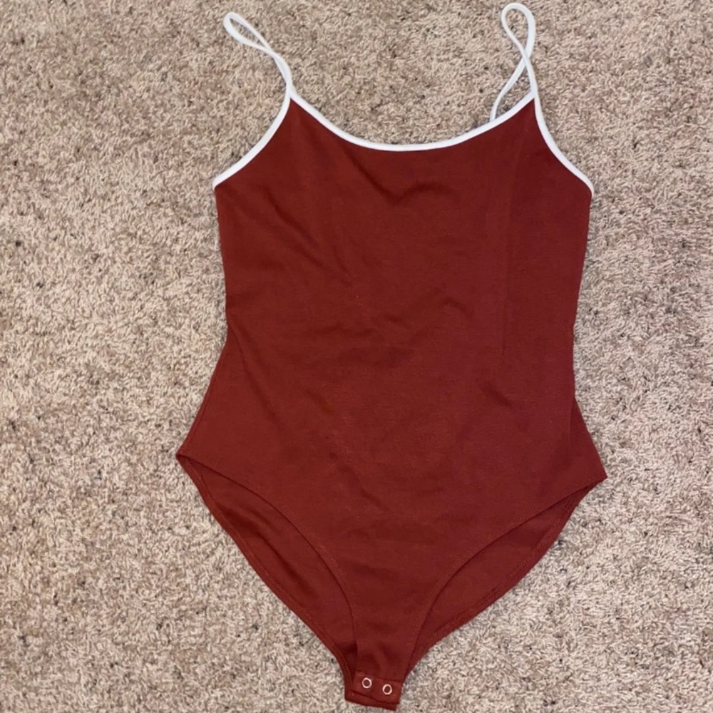 Red bodysuit
